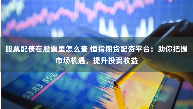 股票配债在股票里怎么查 恒指期货配资平台:助你把握市场机遇,提升投资收益
